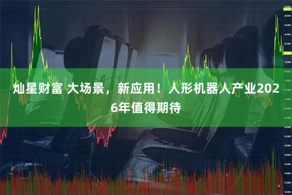 灿星财富 大场景，新应用！人形机器人产业2026年值得期待